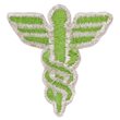 Star Trek The Motion Picture Green Diecut Medical Patch